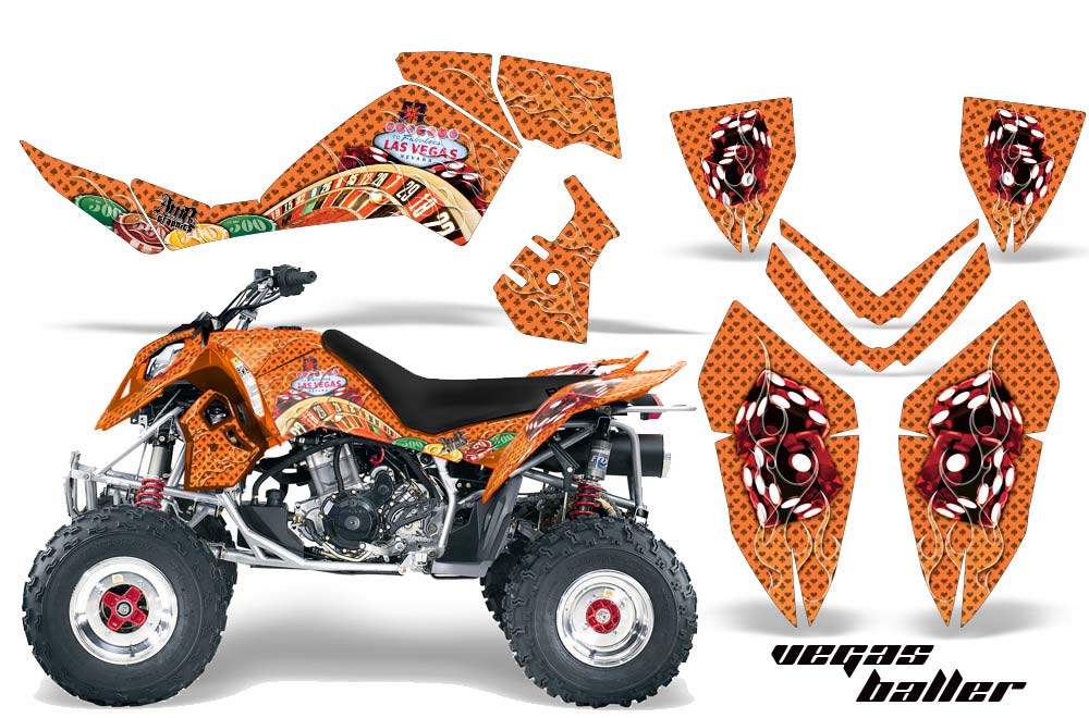 Polaris Outlaw 450 / 500 / 525 ATV Custom Graphic Kit - 2006-2008