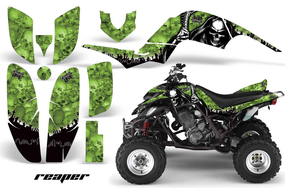 Yamaha Raptor 660 ATV Graphic Kit - 2001-2005 Reaper Blue