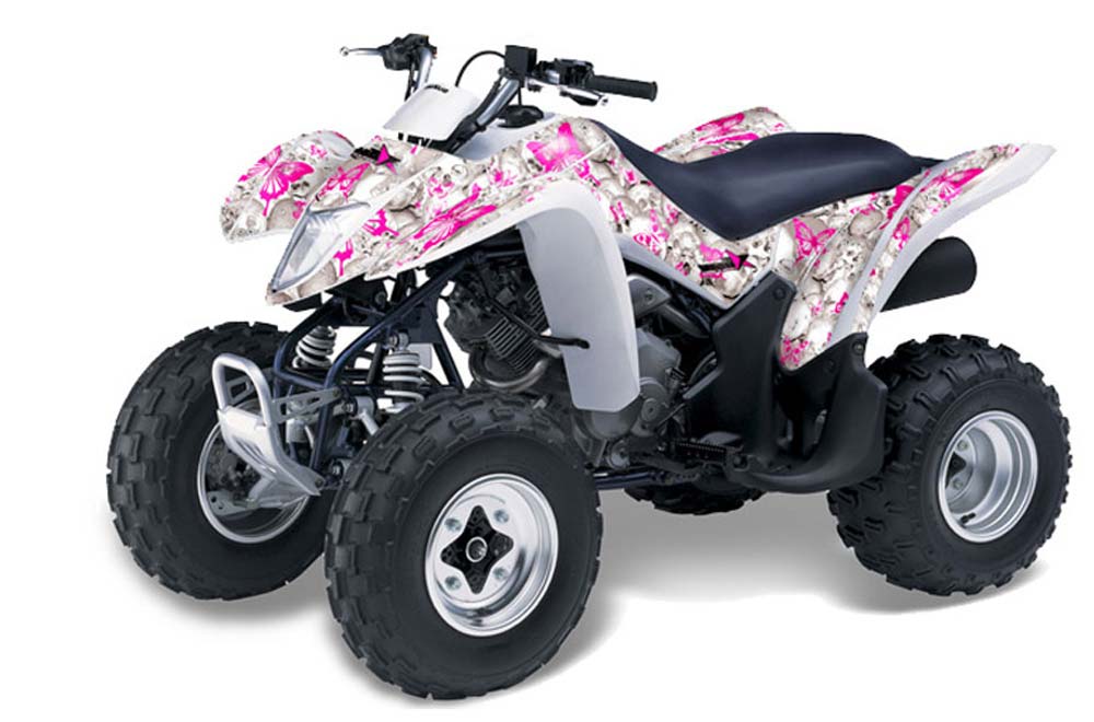 Suzuki LTZ 250 ATV Graphic Kit - 2004-2011 Butterfly Pink