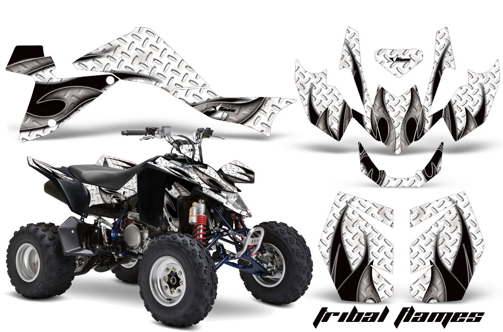 Suzuki LTZ 400 ATV Graphic Kit - 2009-2016 Tribal Flame Red