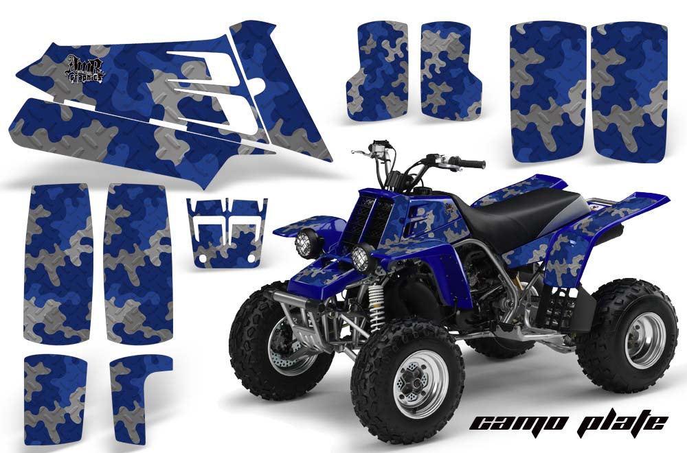 Yamaha Banshee 350 (Full Bore Plastics) ATV Graphic Kit - All Years Camoplate Blue