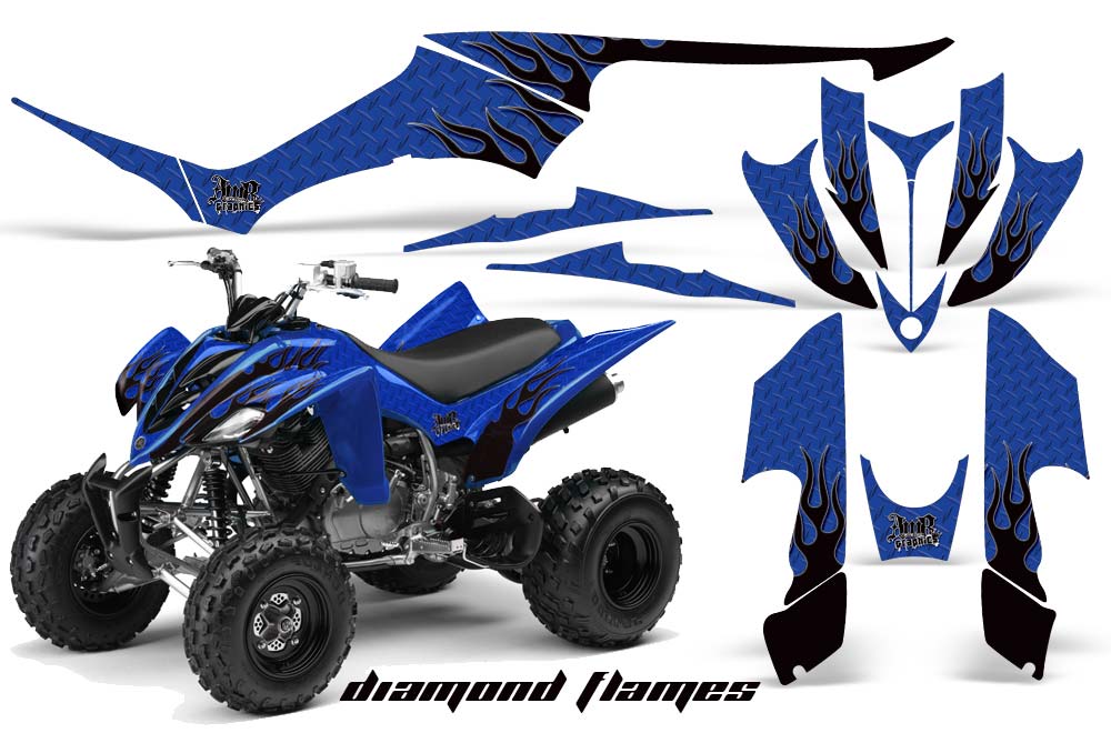 Yamaha Raptor 350 ATV Custom Graphic Kit - 2004-2014