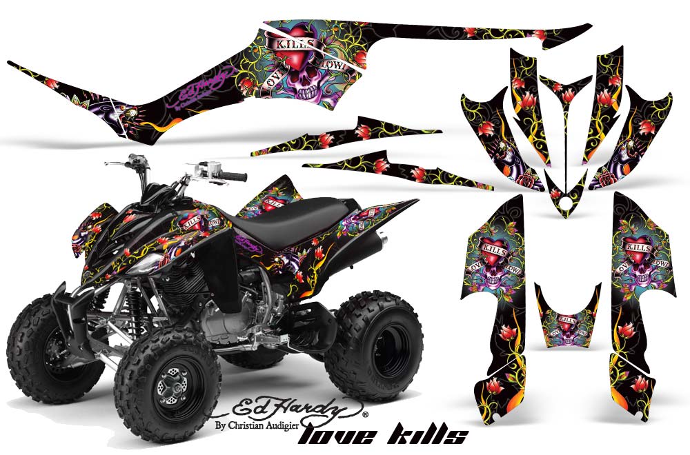 Yamaha Raptor 350 ATV Custom Graphic Kit - 2004-2014