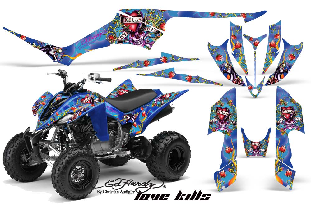 Yamaha Raptor 350 ATV Custom Graphic Kit - 2004-2014