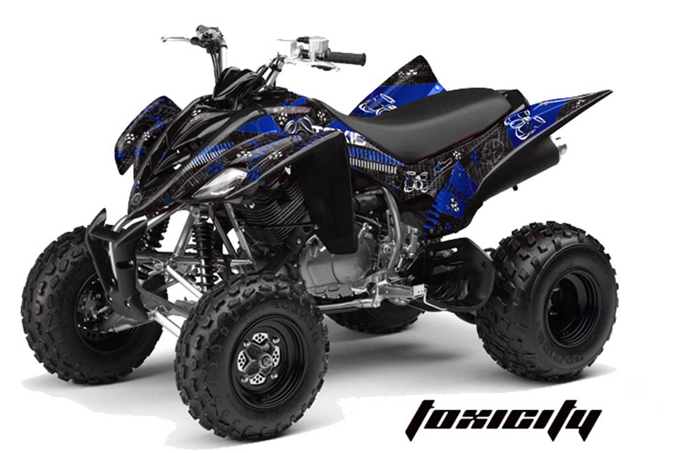 Yamaha Raptor 350 ATV Graphic Kit - 2004-2014 Toxicity Blue