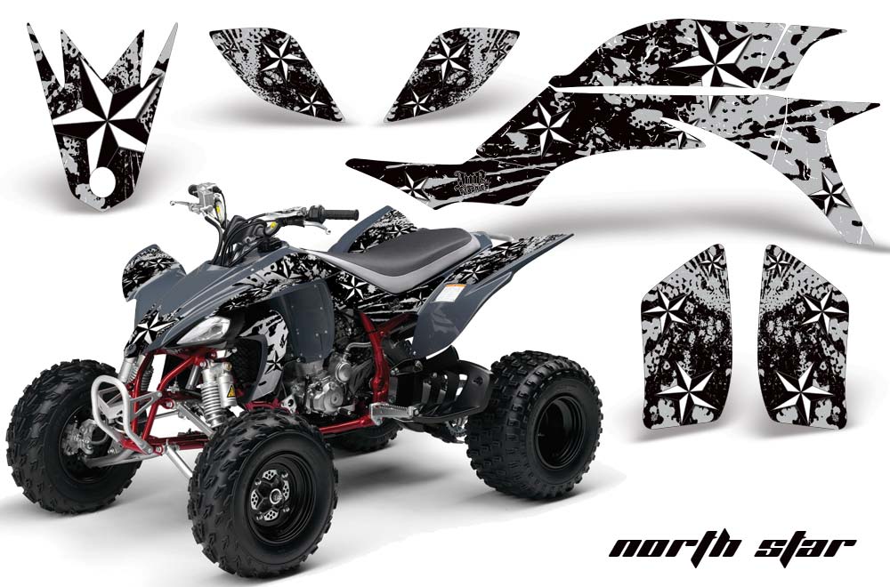 Yamaha YFZ 450 ATV Graphic Kit - 2004-2014 Northstar Silver