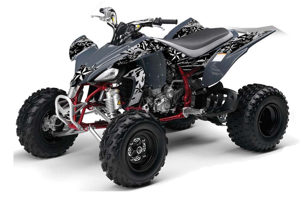 Yamaha YFZ 450 ATV Graphic Kit - 2004-2014 Northstar Silver