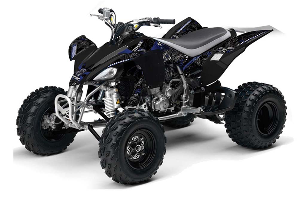 Yamaha YFZ 450 ATV Graphic Kit - 2004-2014 Toxicity Blue