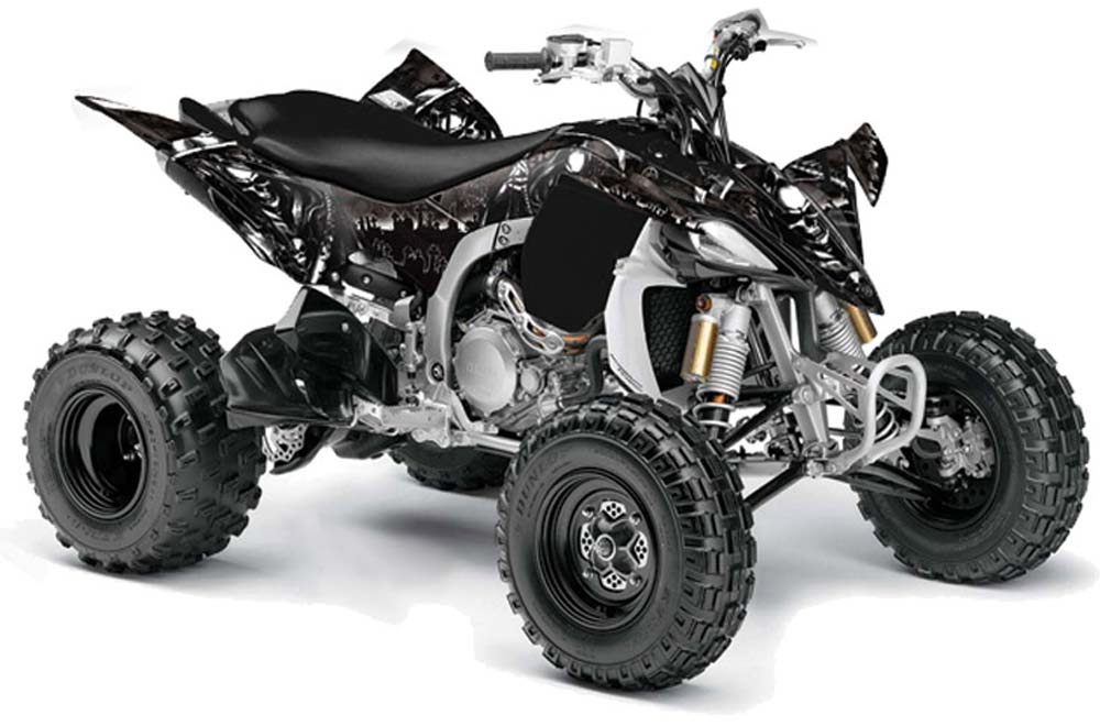 Yamaha YFZ 450SE / 450R ATV Graphic Kit - 2009-2013 Reaper Black
