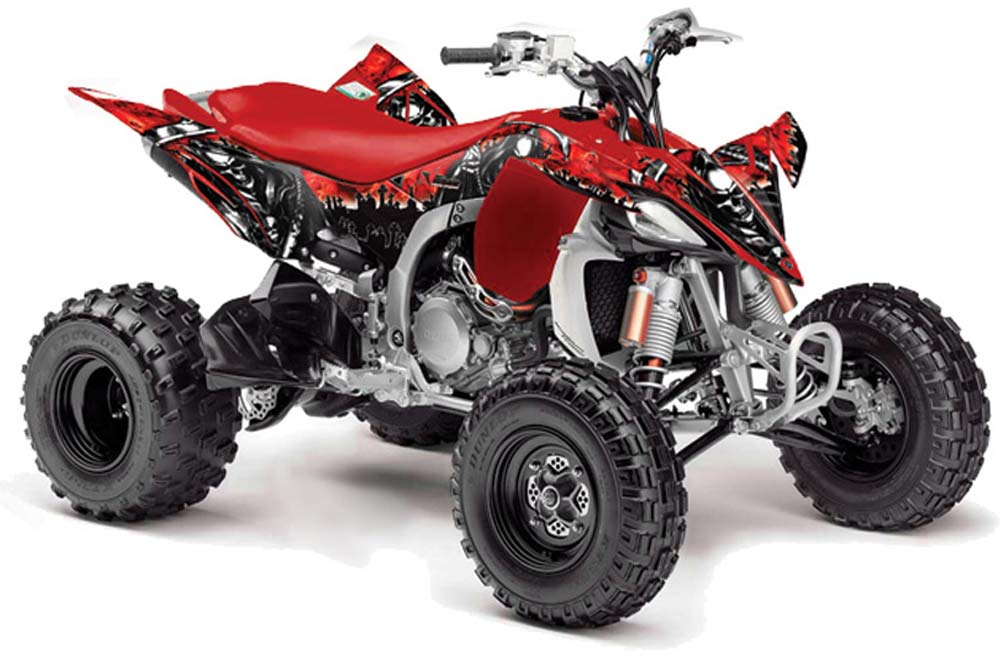Yamaha YFZ 450SE / 450R ATV Graphic Kit - 2009-2013 Reaper Red