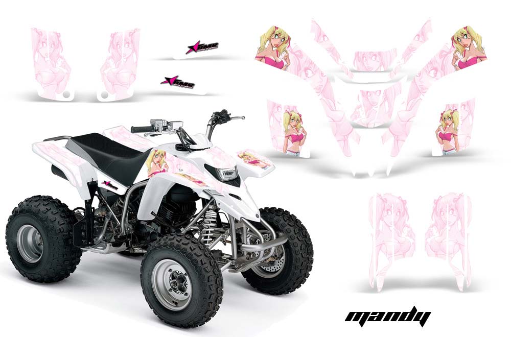 Yamaha Blaster YFS200 ATV Graphic Kit - 1988-2001 Mandy Pink