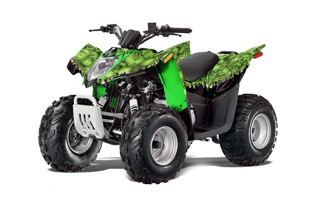 Arctic Cat DVX50 ATV Graphic Kit - 2008-2017 Reaper Green