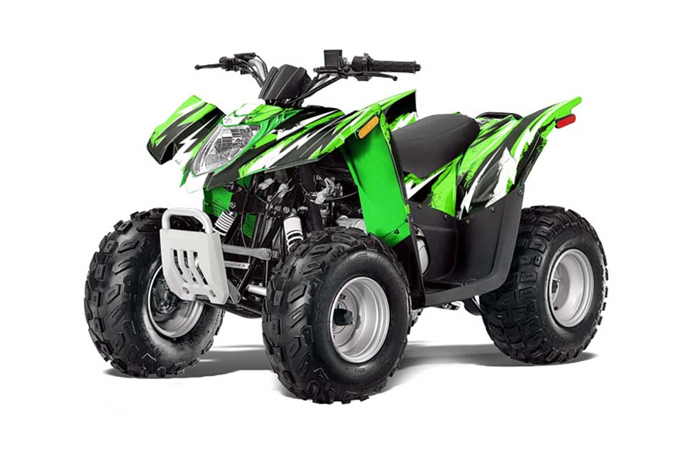 Arctic Cat DVX90 ATV Graphic Kit - 2008-2017 Attack Green