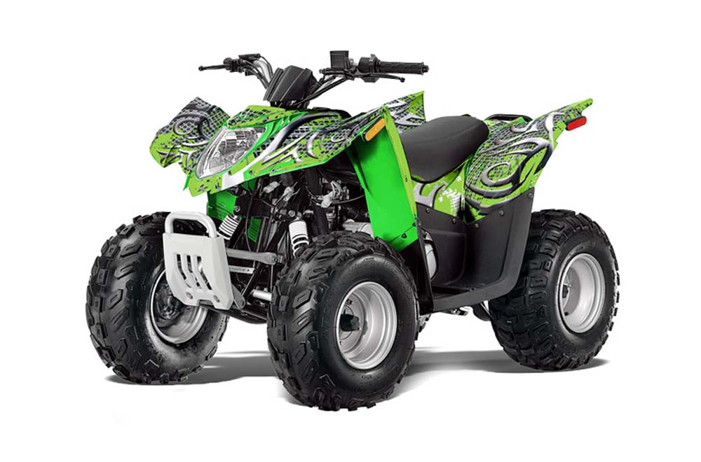 Arctic Cat DVX90 ATV Graphic Kit - 2008-2017 Deaden Green