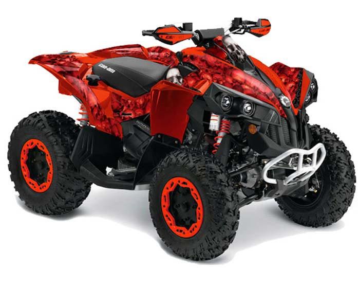 Can Am Renegade 500x/r / 800x/r ATV Custom Graphic Kit - All Years