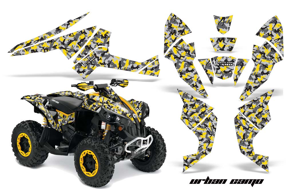 Can Am Renegade 500 / 800 / 1000 ATV Custom Graphic Kit - All Years