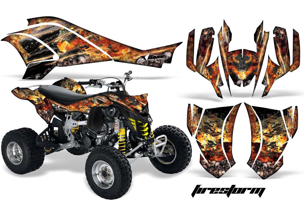 Can Am DS450 / DS450X EFI ATV Custom Graphic Kit - 2008-2016