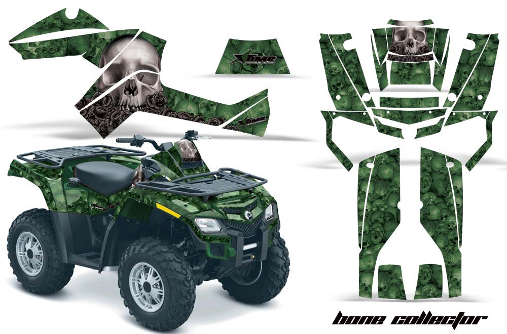 Can Am Outlander EFI 500 / 650 / 800 / 1000 ATV Custom Graphic Kit - 2006-2011