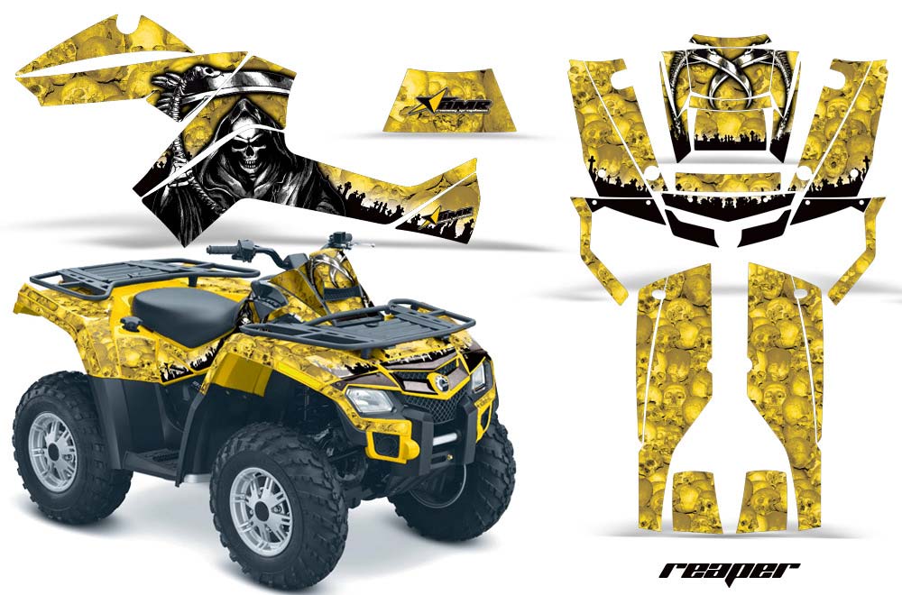 Can Am Outlander EFI 500 / 650 / 800 / 1000 ATV Custom Graphic Kit - 2006-2011