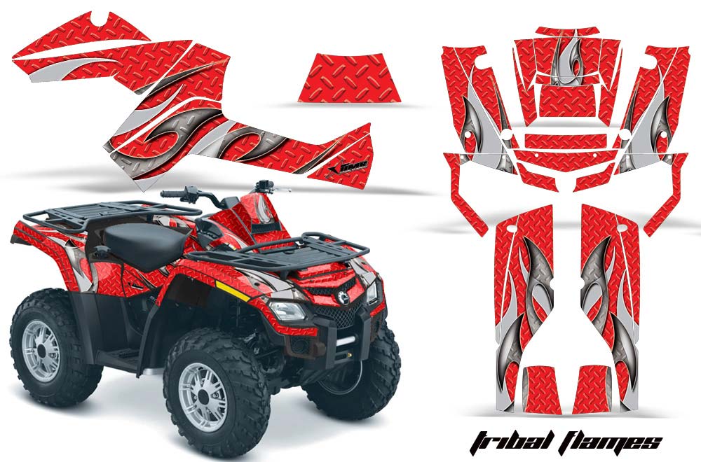 Can Am Outlander EFI 500 / 650 / 800 / 1000 ATV Custom Graphic Kit - 2006-2011