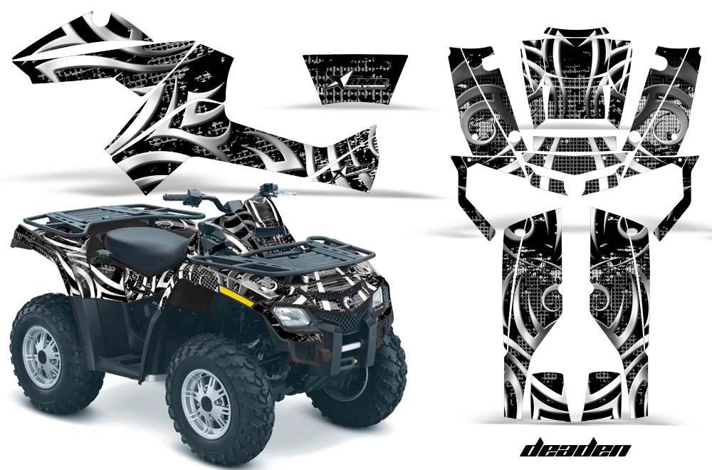 Can Am Outlander EFI 500 / 650 / 800 / 1000 ATV Custom Graphic Kit - 2006-2011