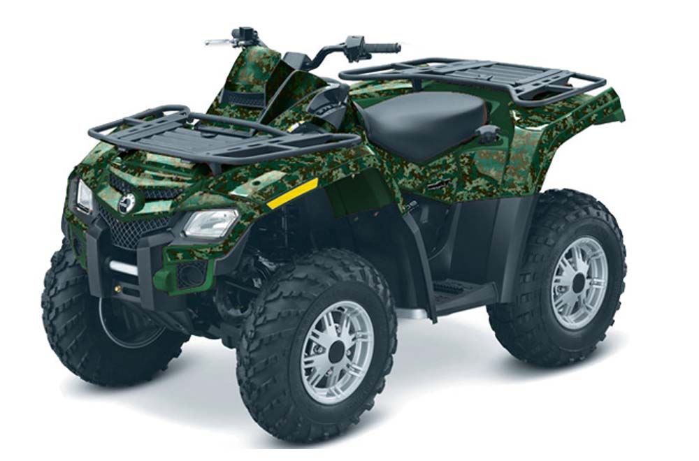 Can Am Outlander EFI 500 / 650 / 800 / 1000 ATV Graphic Kit - 2006-2011 Digi Camo Green