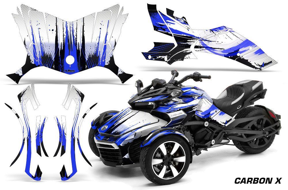 Can Am F3-S Spyder Custom Graphic Kit - All Years