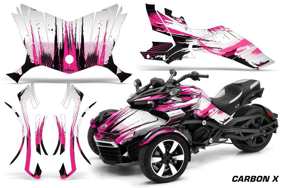 Can Am F3-S Spyder Custom Graphic Kit - All Years