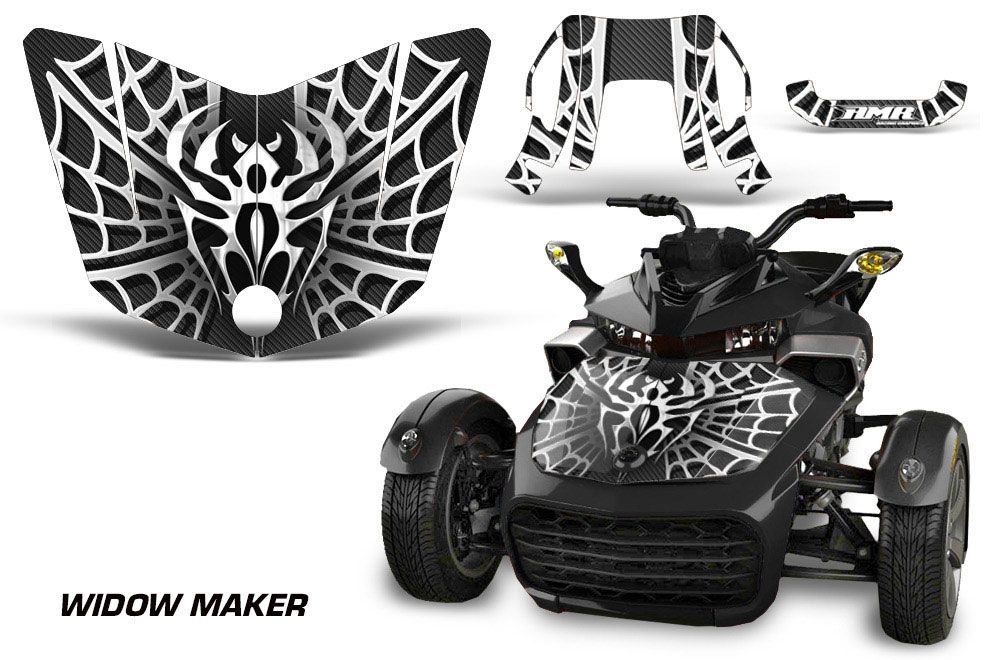 Can Am F3-S Spyder Hood Custom Graphic Kit - All Years