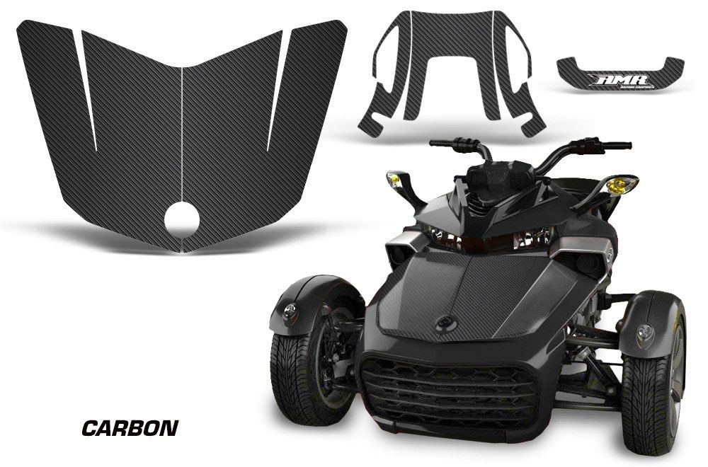 Can Am F3-S Spyder Hood Custom Graphic Kit - All Years