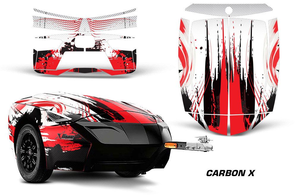 Can Am Spyder Freedom Trailer Custom Graphic Kit - All Years