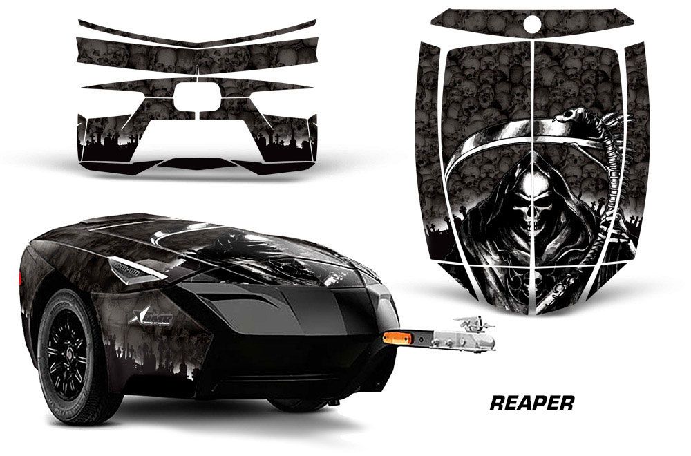 Can Am Spyder Freedom Trailer Custom Graphic Kit - All Years
