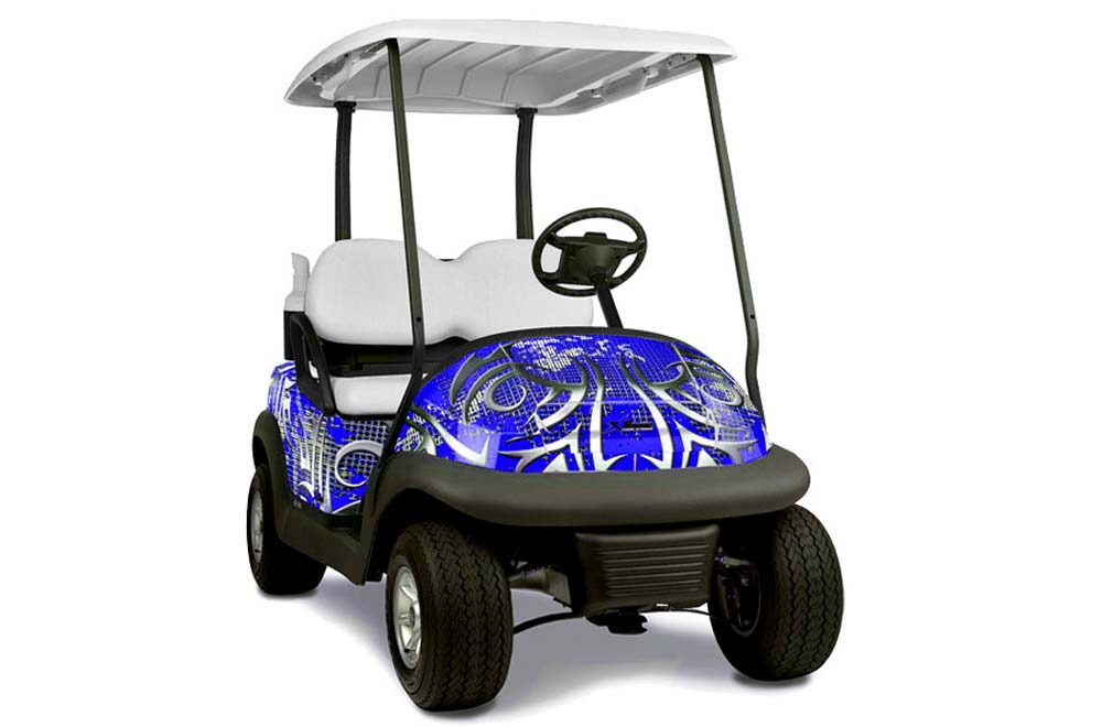 Club Car Precedent I2 Golf Cart Graphic Kit - 2006-2017 Deaden Blue