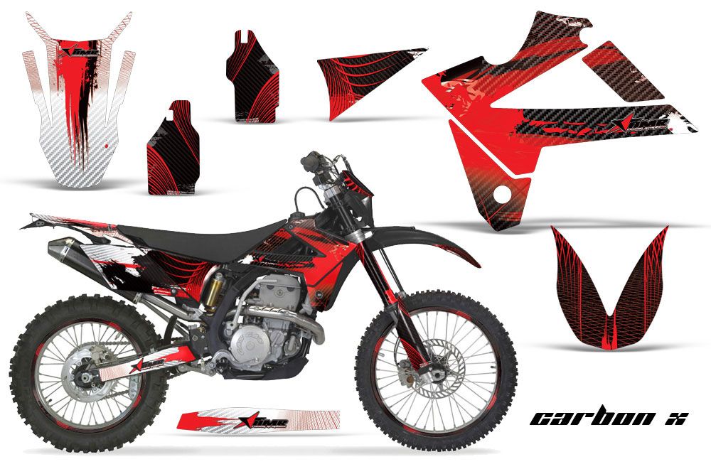 Gas Gas EC 300 Dirt Bike Graphic Kit - 2009-2010 Carbon X Red