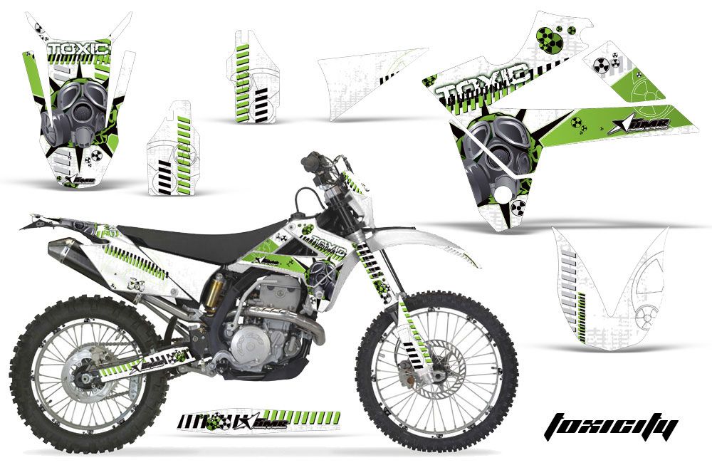 Gas Gas EC 250 Dirt Bike Graphic Kit - 2009-2010 Toxicity Green