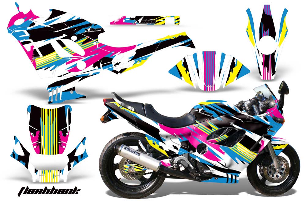Suzuki GSXR 600F / 750F Katana Graphic Kit - 1988-1997 Flashback