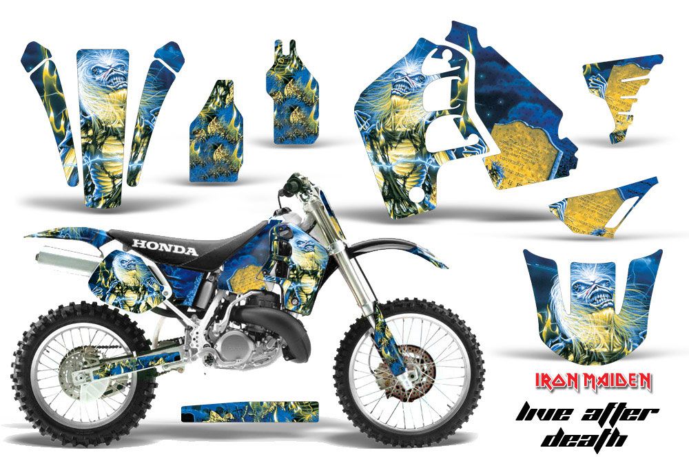 Honda CR500 Dirt Bike Custom Graphic Kit - 1989-2001