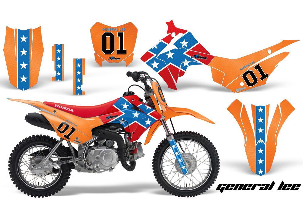 Honda CRF110 F Dirt Bike Custom Graphic Kit - 2013-2018