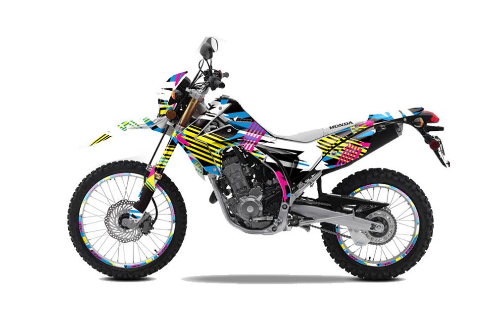 Honda CRF250 M Enduro Dirt Bike Graphic Kit - 2013-2016 Flashback