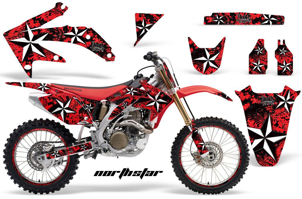 Honda CRF450 R Dirt Bike Custom Graphic Kit - 2002-2012