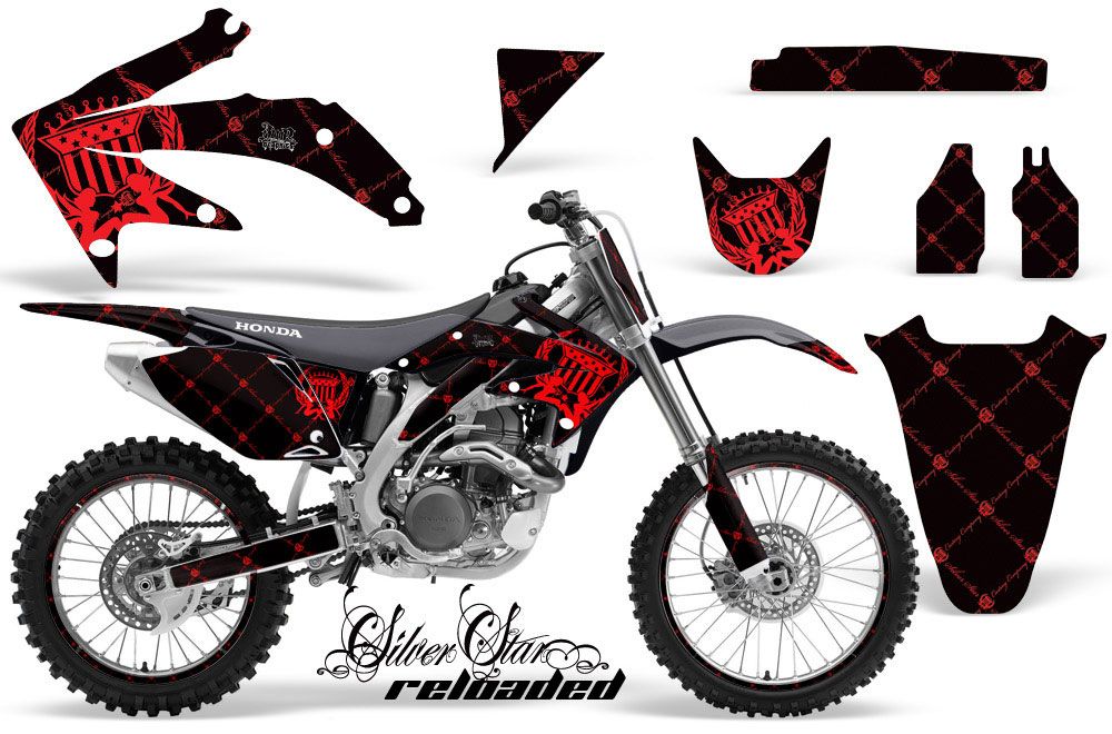 Honda CRF450 R Dirt Bike Custom Graphic Kit - 2002-2012