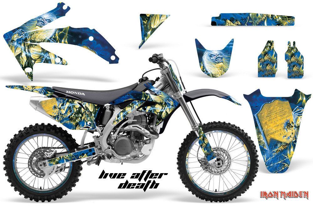 Honda CRF450 R Dirt Bike Custom Graphic Kit - 2002-2012