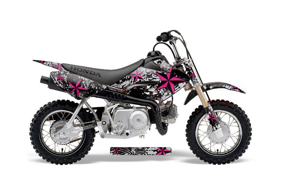 Honda CRF50 Dirt Bike Graphic Kit - 2004-2013 Northstar Pink