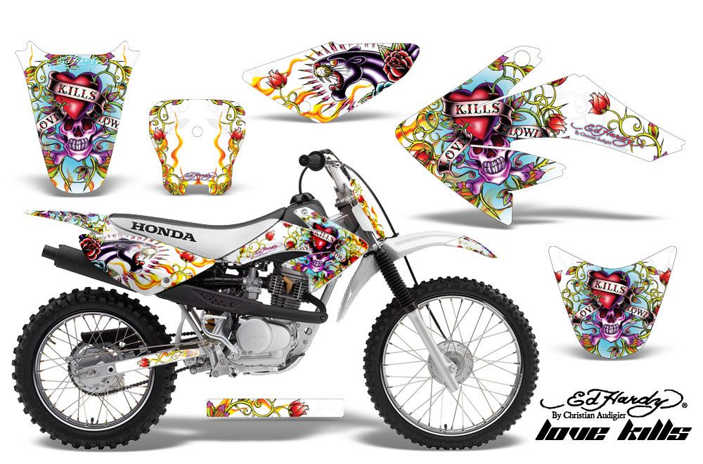 Honda CRF70 Dirt Bike Custom Graphic Kit - 2004-2015