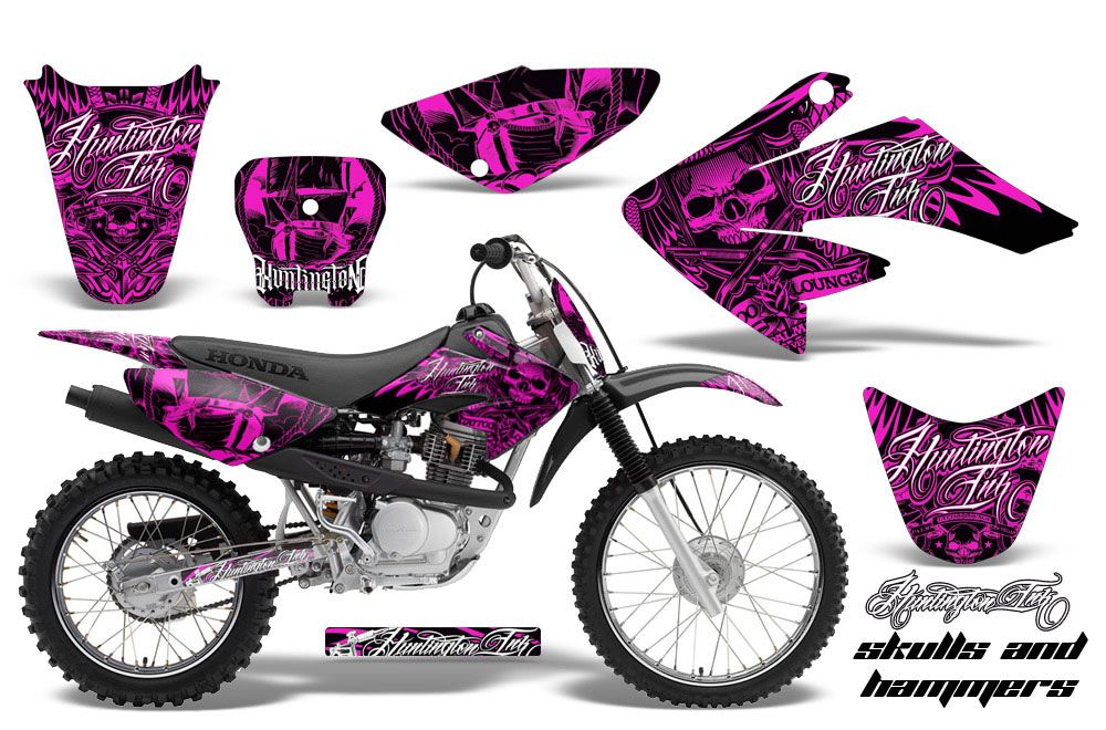 Honda CRF70 Dirt Bike Custom Graphic Kit - 2004-2015