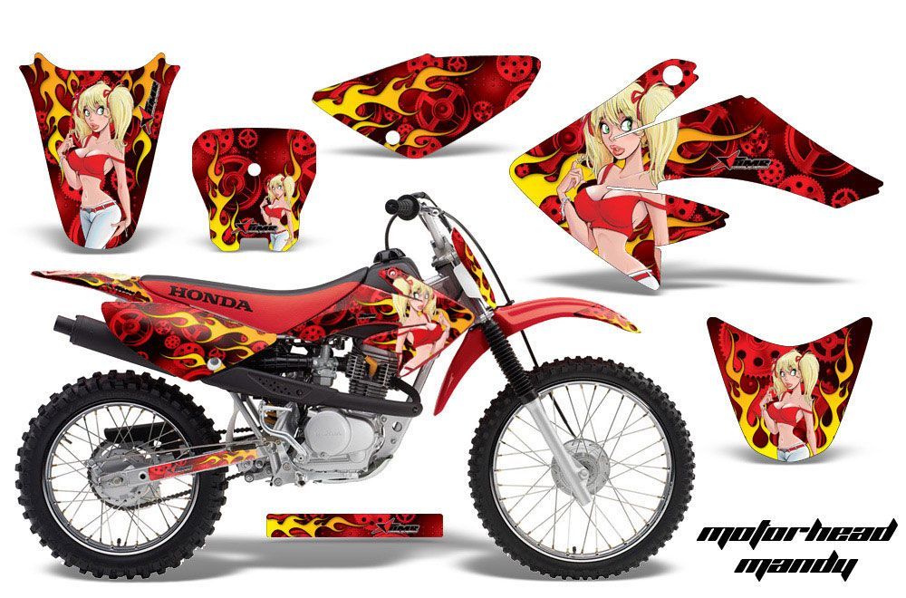 Honda CRF70 Dirt Bike Custom Graphic Kit - 2004-2015