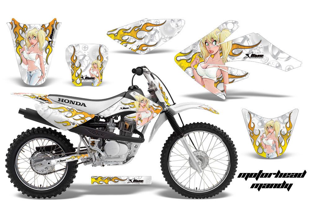 Honda CRF70 Dirt Bike Custom Graphic Kit - 2004-2015