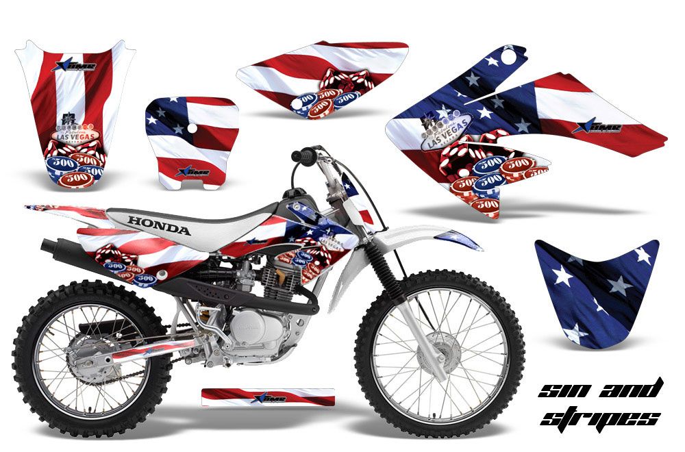 Honda CRF70 Dirt Bike Custom Graphic Kit - 2004-2015