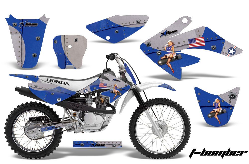 Honda CRF70 Dirt Bike Custom Graphic Kit - 2004-2015