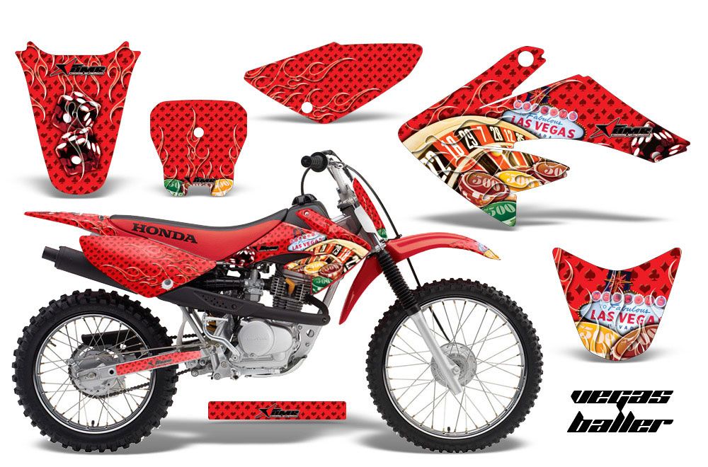 Honda CRF70 Dirt Bike Custom Graphic Kit - 2004-2015